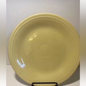 Fiesta Ware Light Yellow Dinner Plate 10.5” Homer Laughlin HLC Retired